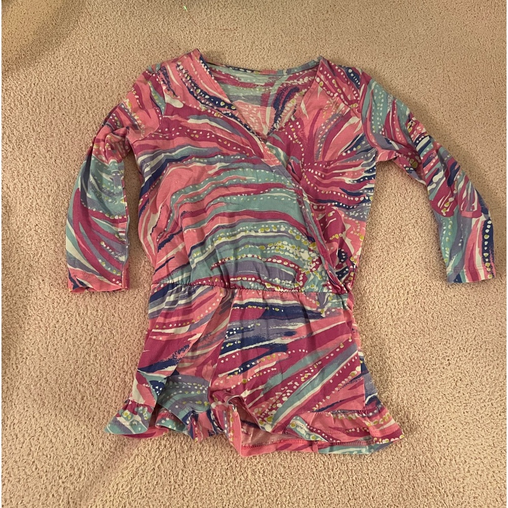 Lilly Pulitzer, long sleeve romper